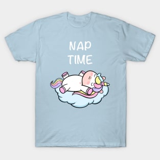 Nap time unicorn T-Shirt